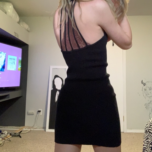 Halter Sweater Dress - Picture 5 of 5